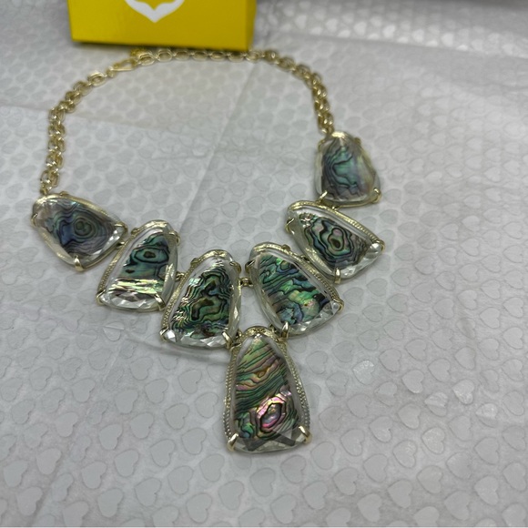 ABALONE SHELL HARLOW NECKLACE KENDRA SCOTT ✨ - Picture 14 of 16